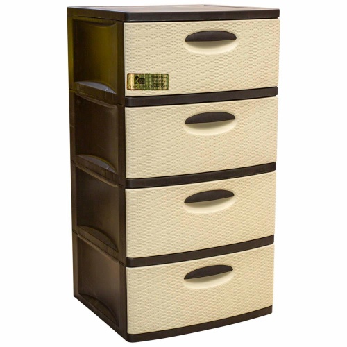 Cajonera Nova Beige Casa pica 4 Pisos
