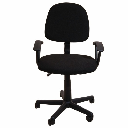 Silla De Oficina Apoya Brazos Negra Sopai furniture Textil