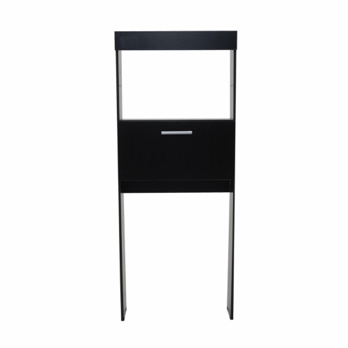 Armario Sobre Inodoro Clavel 1 Puerta Wengue Mueble fácil MDF