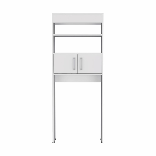 Mueble De Baño Ahorrador De Espacio Madrid Blanco Rta Aglomerado De 15Mm